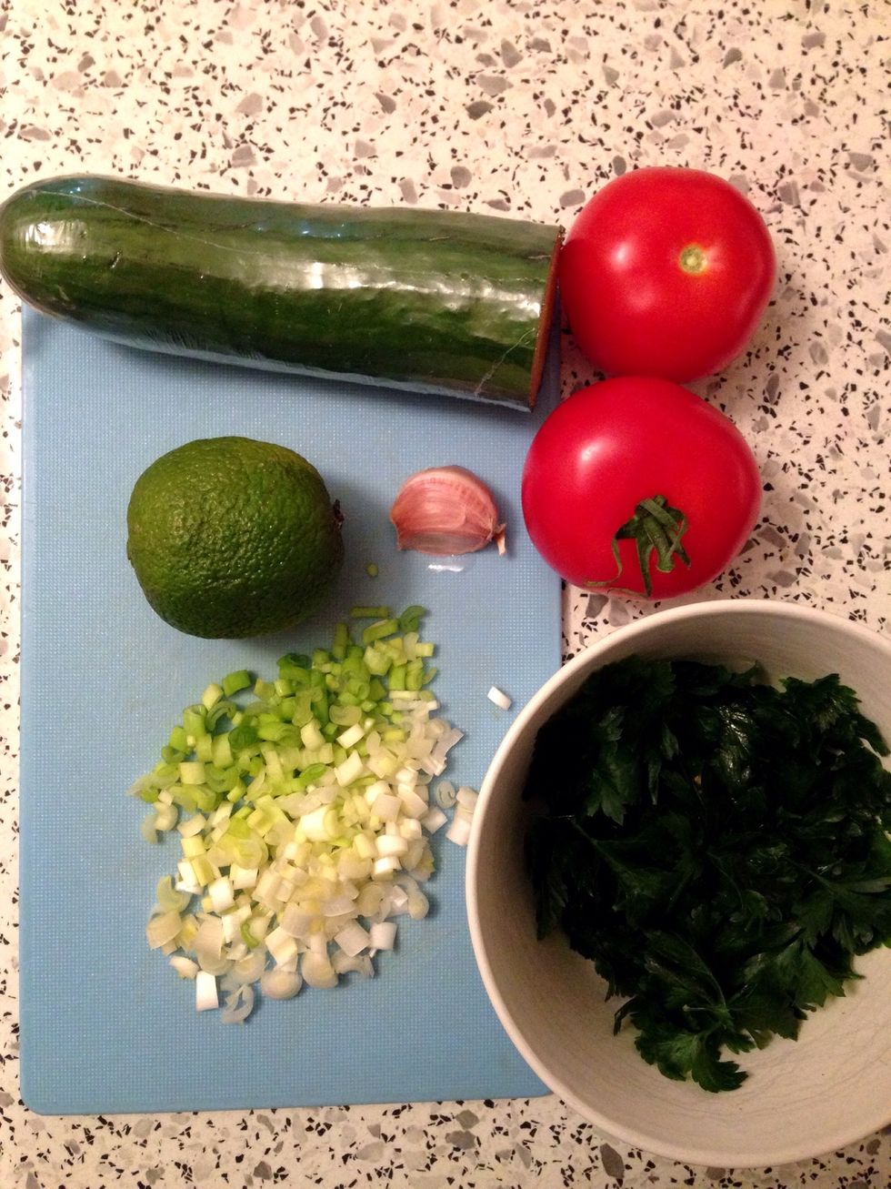 Almost all the ingredients..