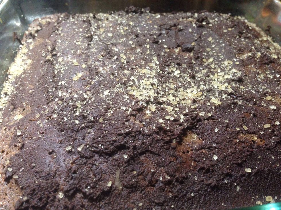 Almost done ! In this step I added some brown sugar crystals for some added sweetness.