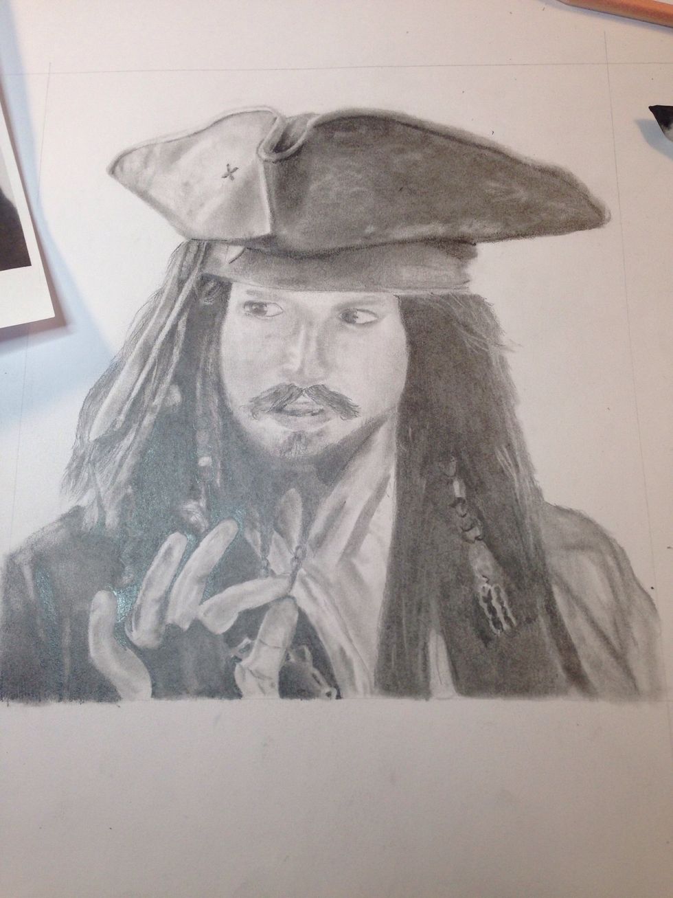 Almost done! Looking good!