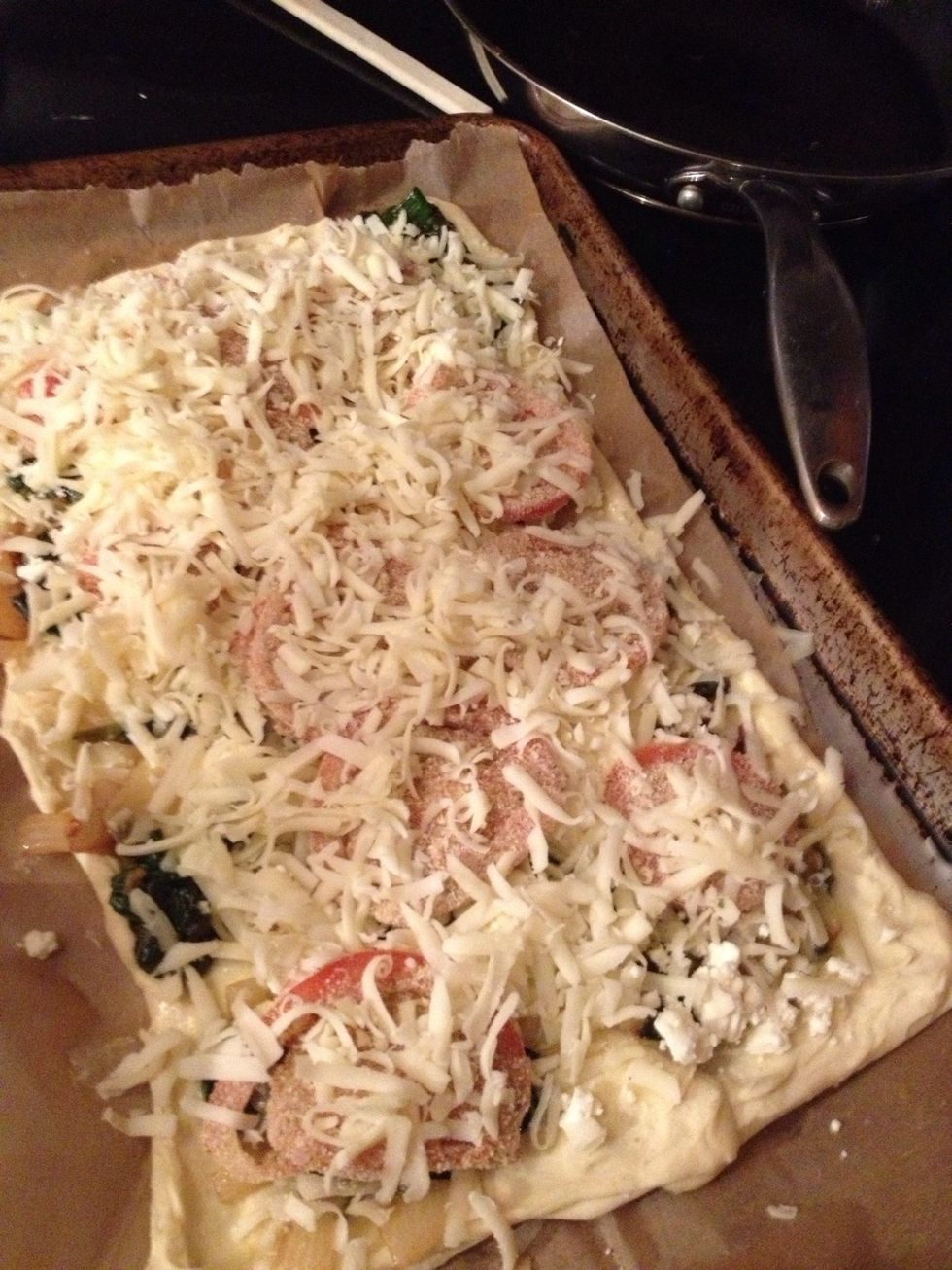 Almost ready to bake...