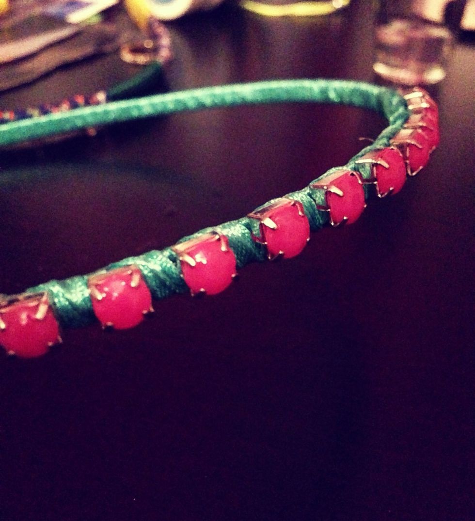 Also, a colored jewels work too! Anything just to protect them from falling!