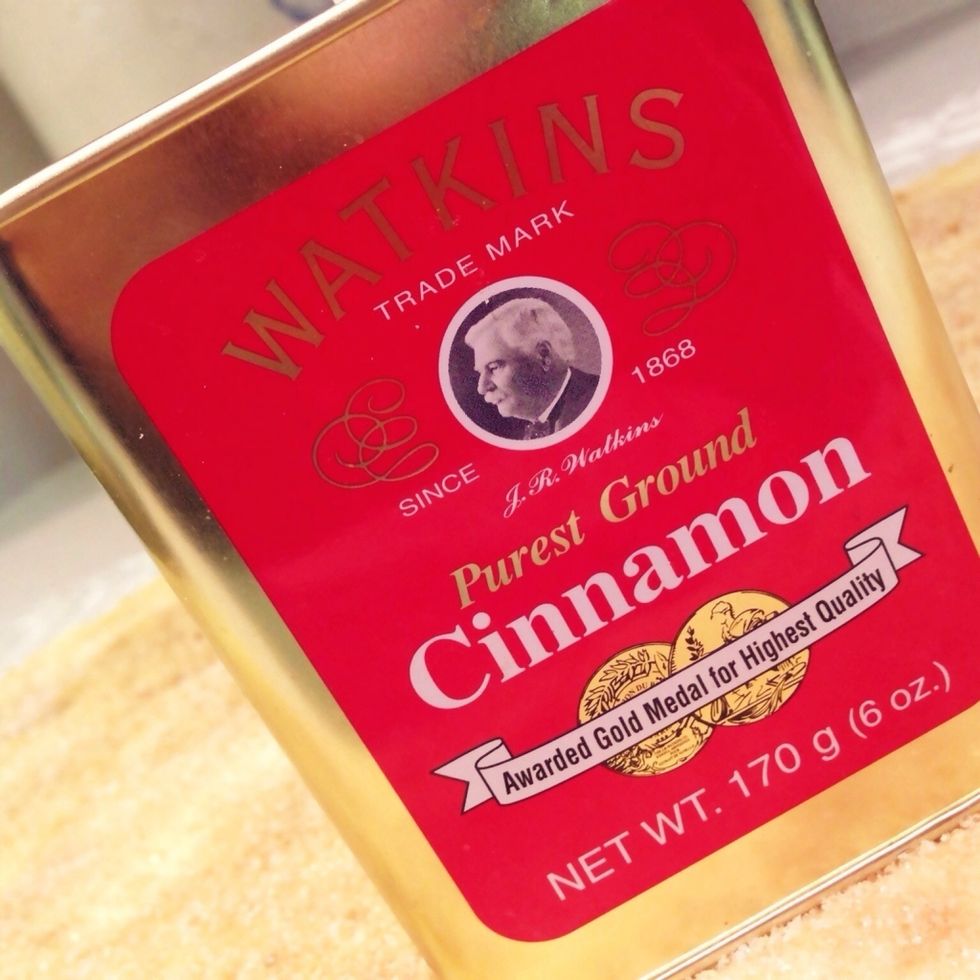 Also add a generous sprinkling of two tablespoons cinnamon.