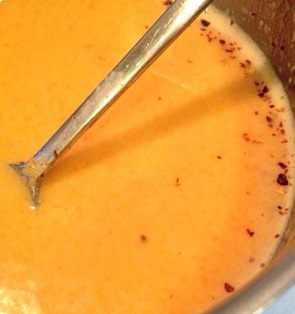 Also add sambal oelek or chili flakes.