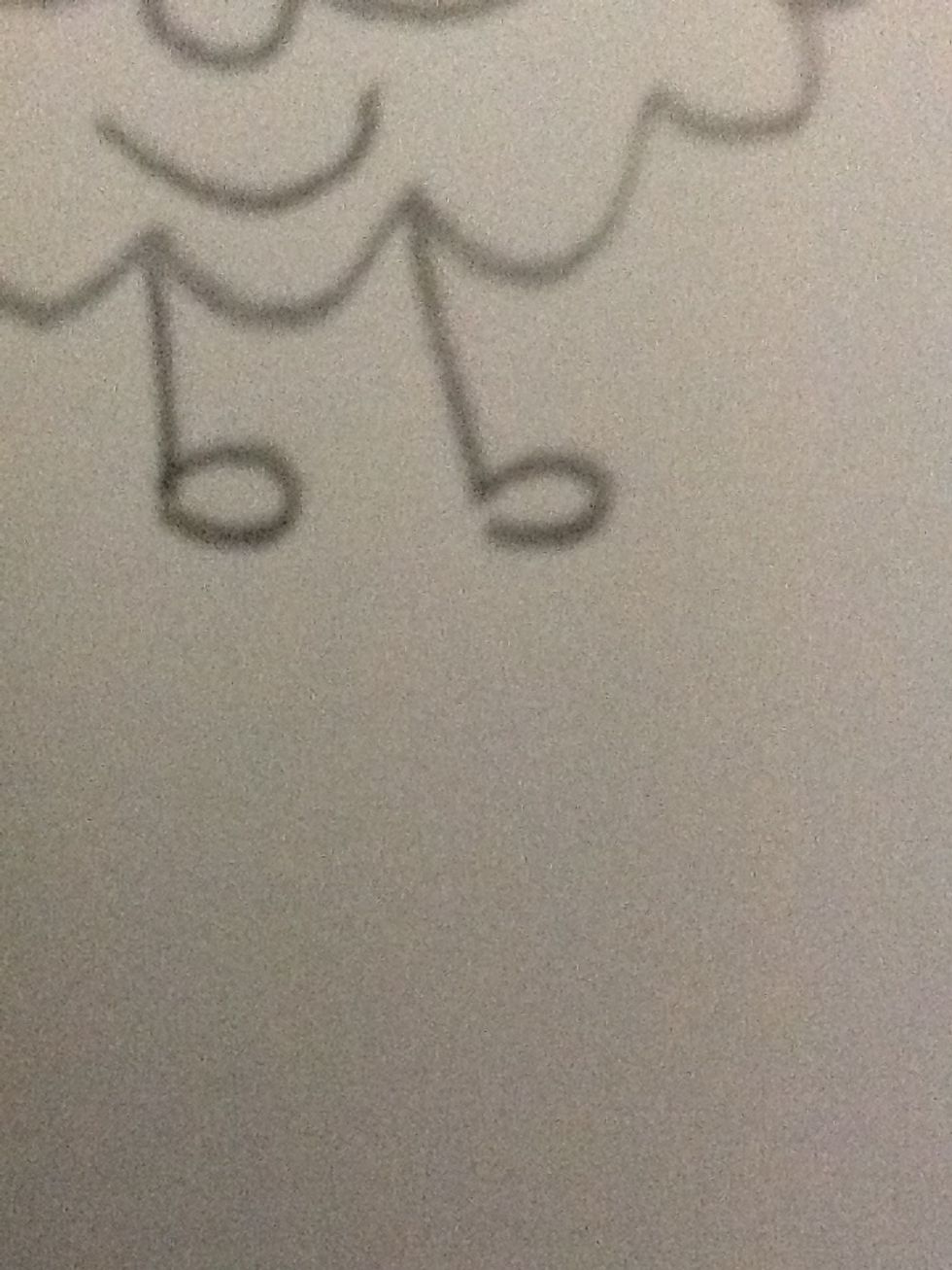 Also attach your legs to your body and add little shows.