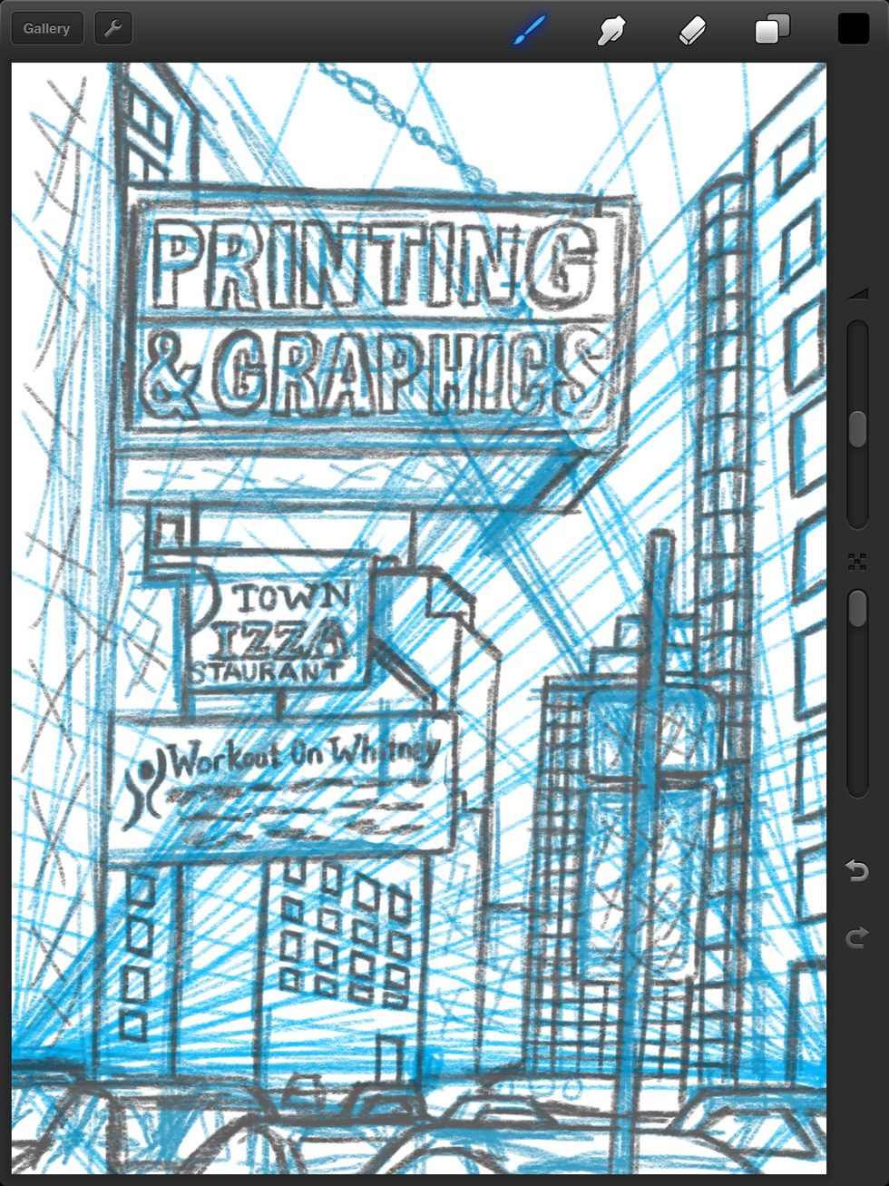 Also don't forget to take it slow and measure proportions. iPad art leaves room for a lot of mistakes.