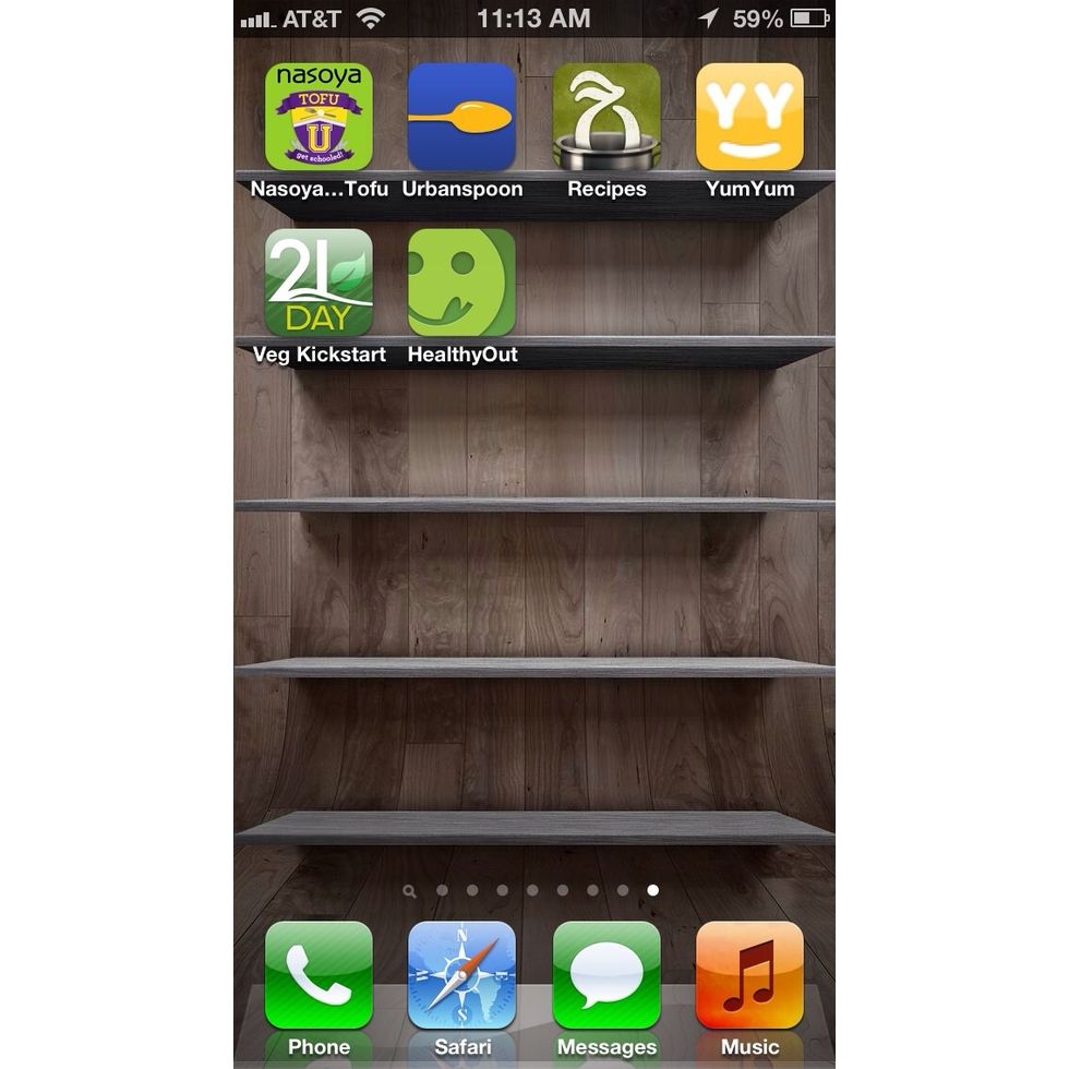 Also download some of these vegan apps. My favorite is Yum Yum and Healthy Out gives you restaurant options around you, while still keeping your diet in mind\ud83d\udcf1