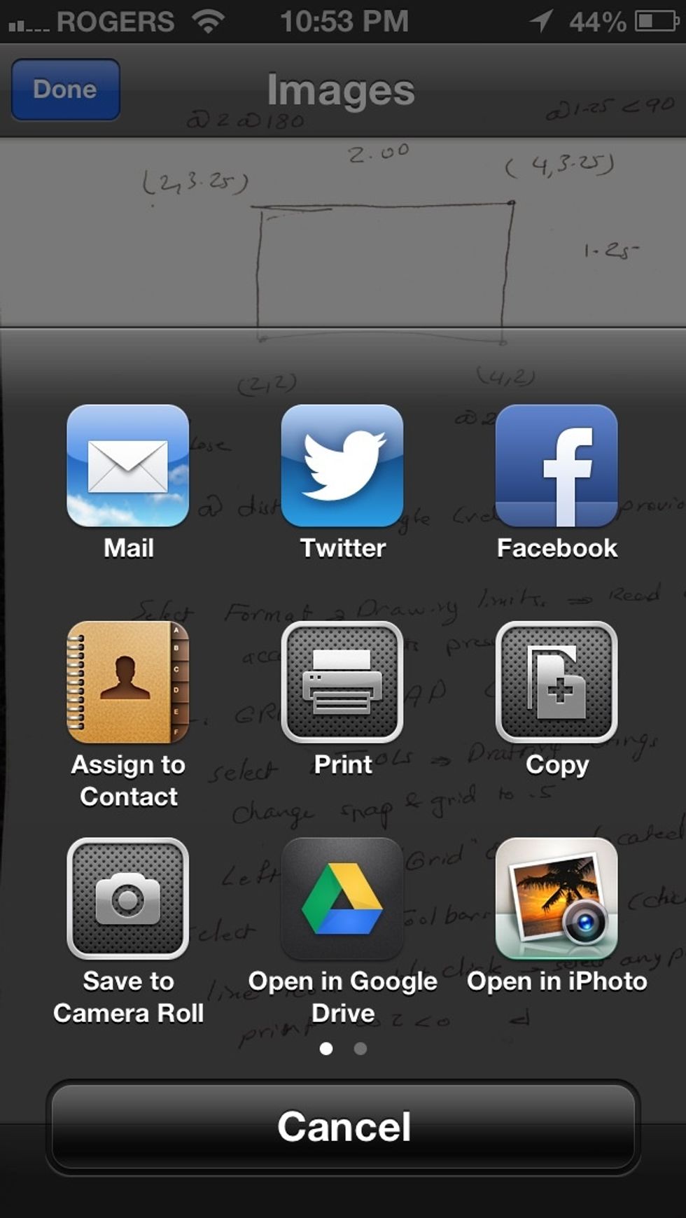 Also, Evernote and many other apps allow you to print very easily (wirelessly only)