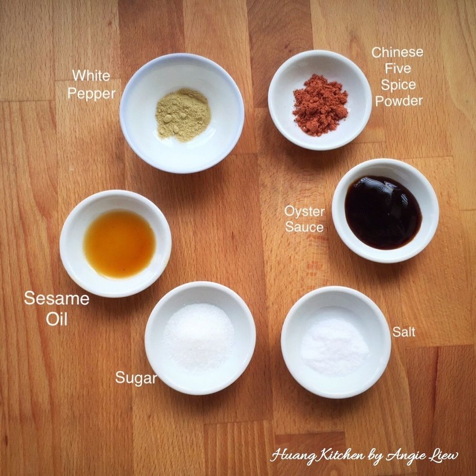 Also, have ready the seasonings needed.