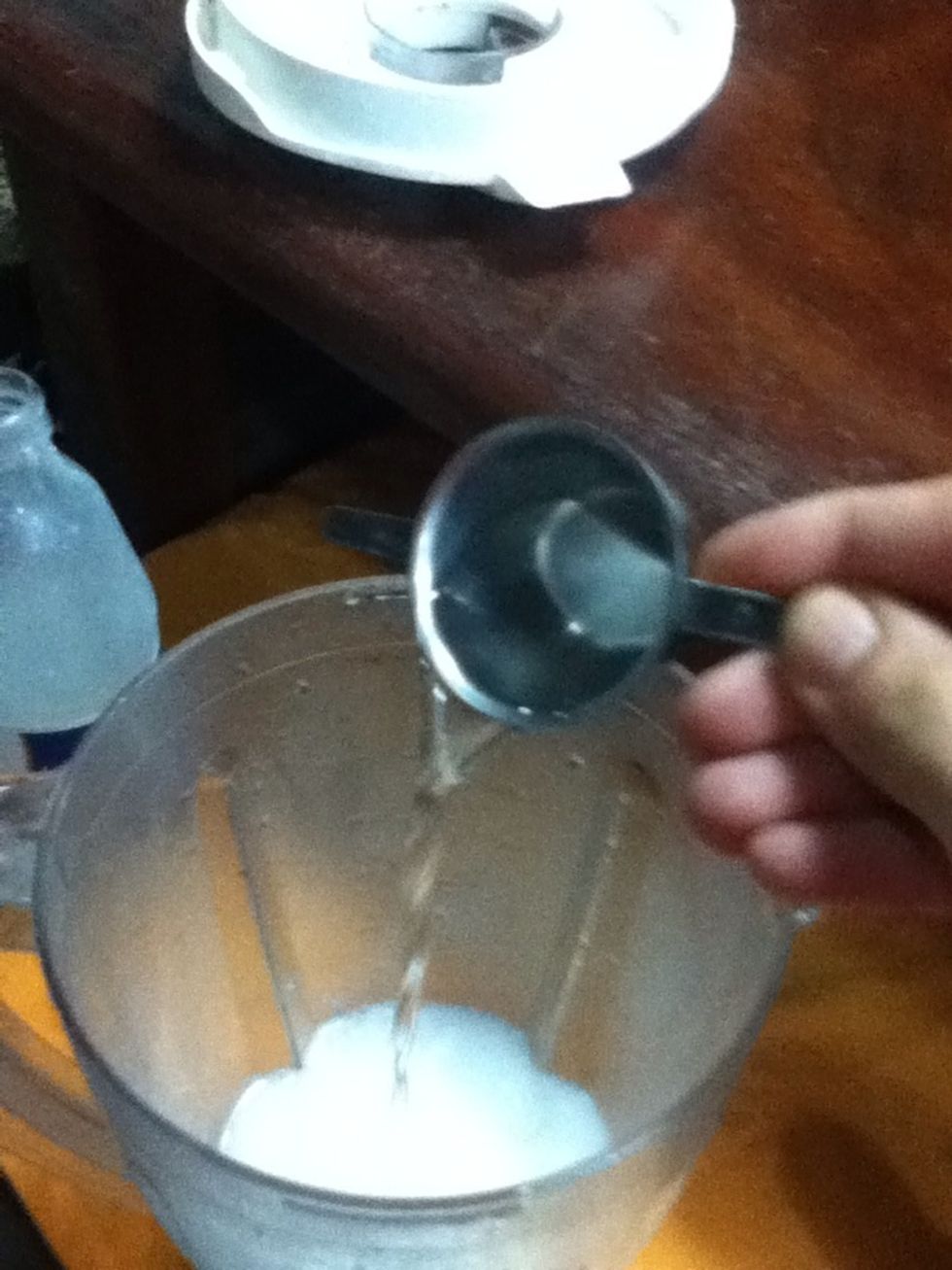 ...also in the blender.