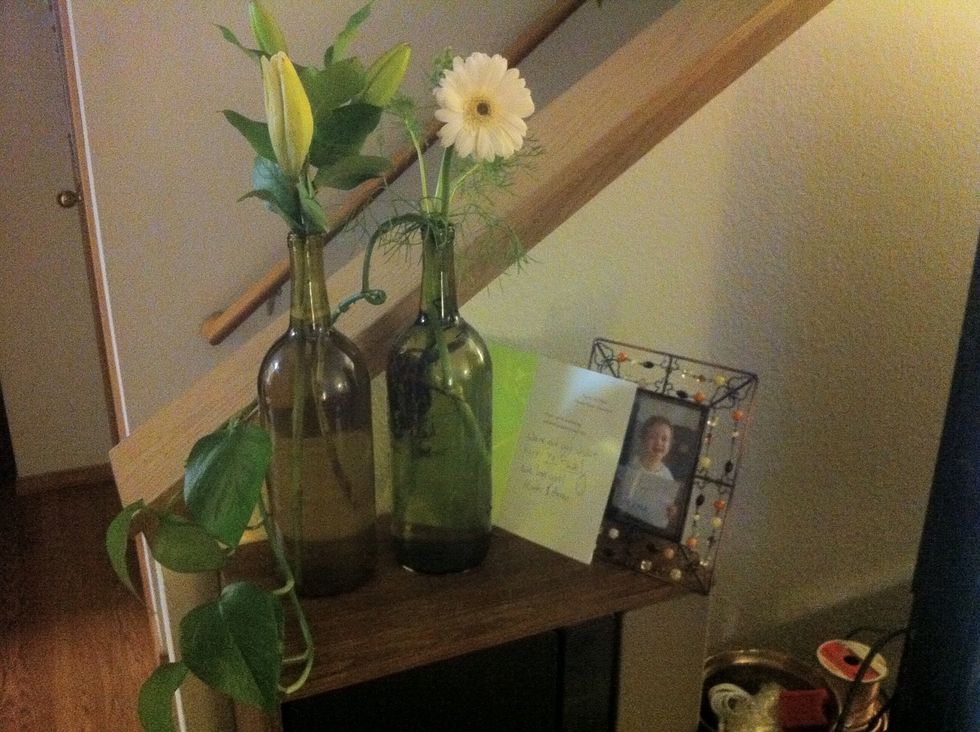Also make great vases!
