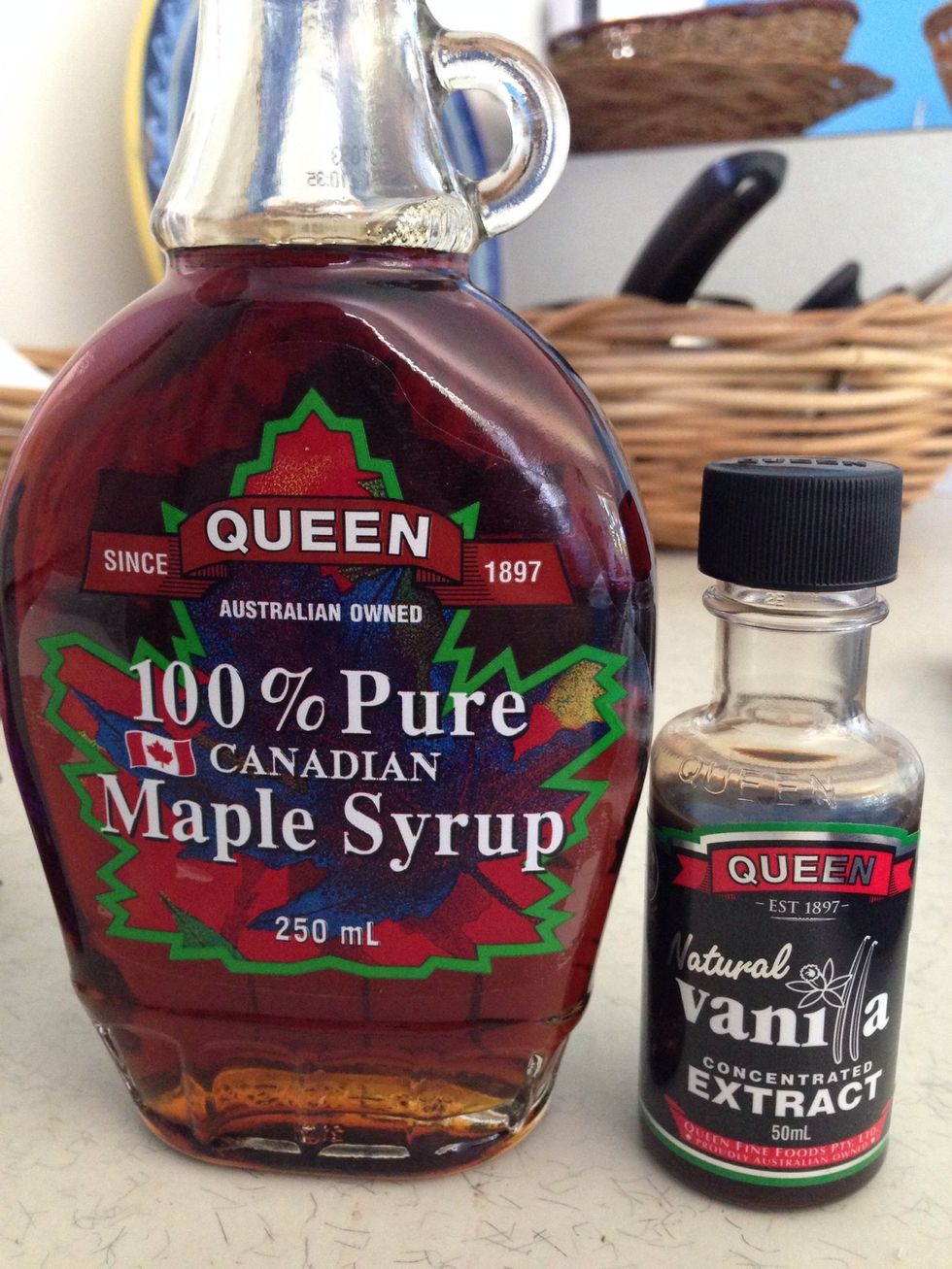 Also make sure you use pure maple syrup not the flavoured kind. You can substitute for good quality honey if you don't want to use maple syrup.