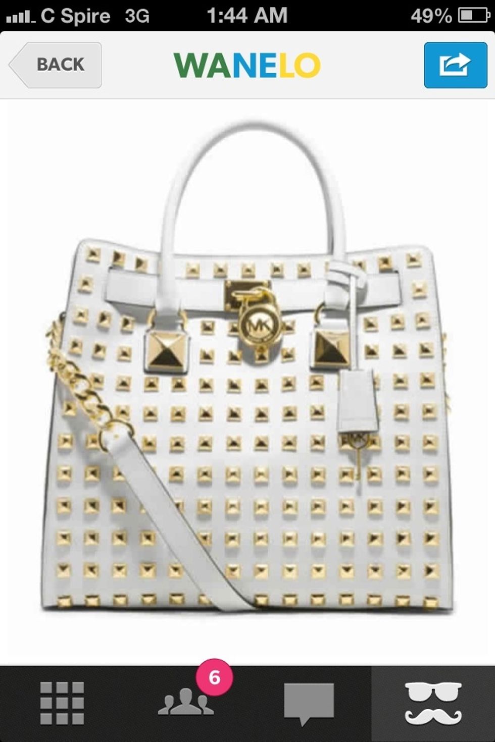 Also my favorite other purse usually has golden studs