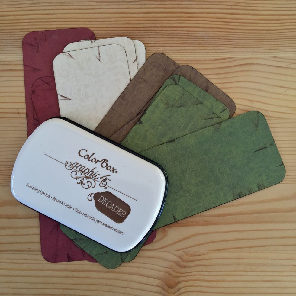 Also need some 5x2 in pieces with rounded corners and inked edges.