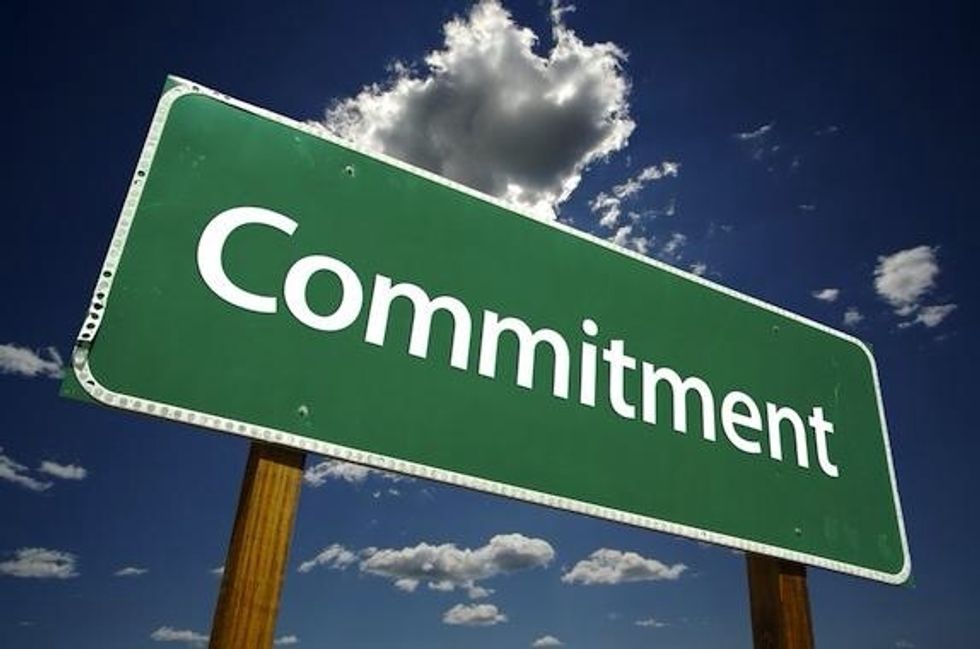 Also the more committed you are to what you do the more successful you will be in the end.