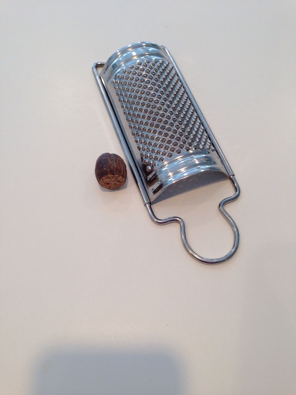 Also, use a grater and a whole nutmeg. The stuff in the tin is really old.