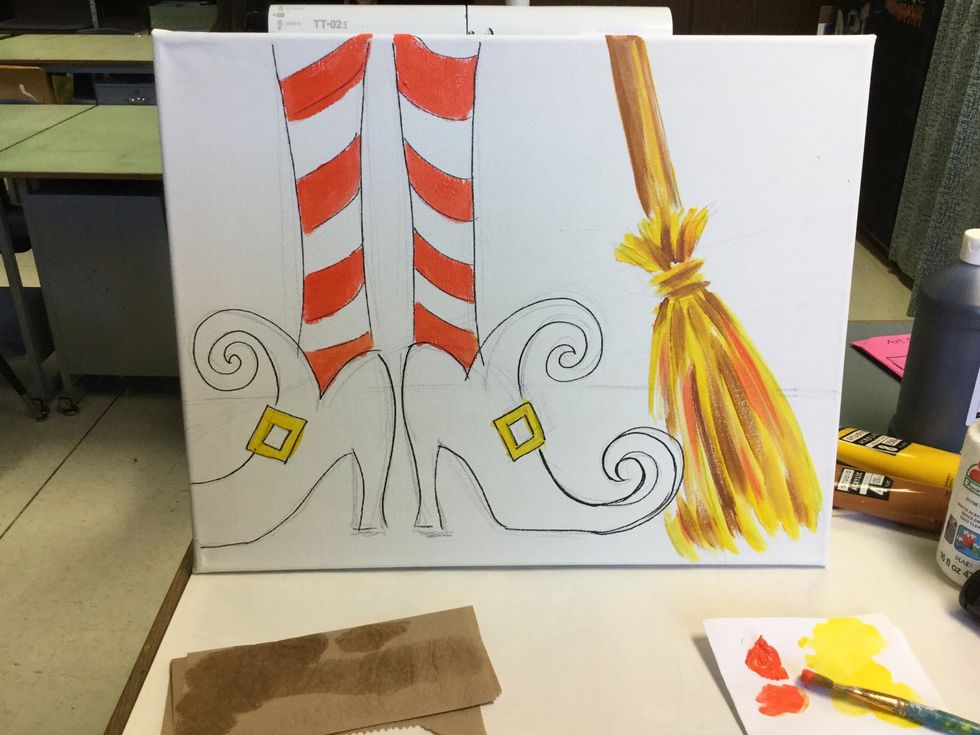 Alternate your color leaving spaces for black or another color.