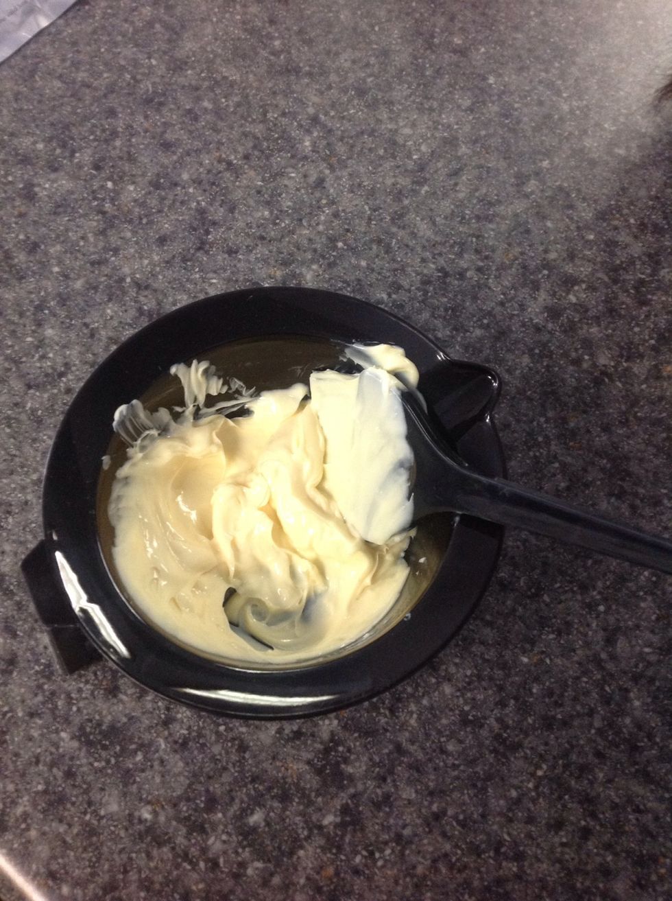 Although it is cholesterol, it should look like this. It's just demonstrating that your color needs to be all mixed up.