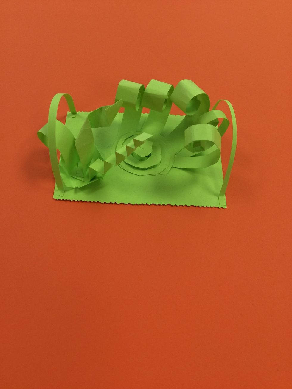 Although these samples are all done in one color, multicolored relief sculptures are also appealing.