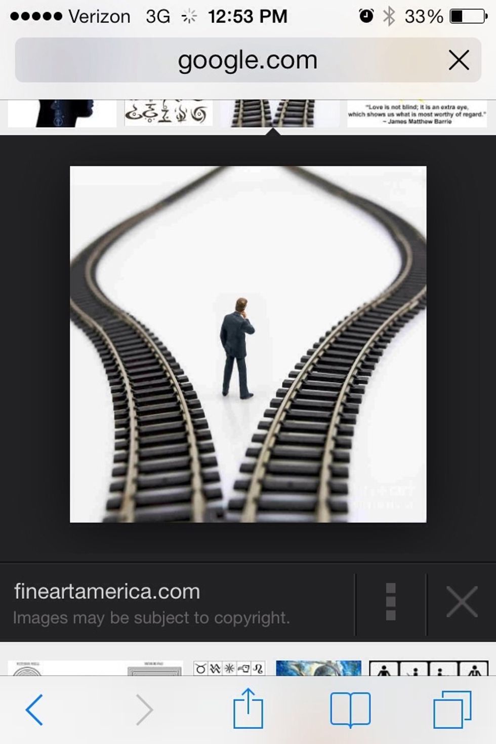 Although your path may not be clear the outcome you strive to get you will succeed