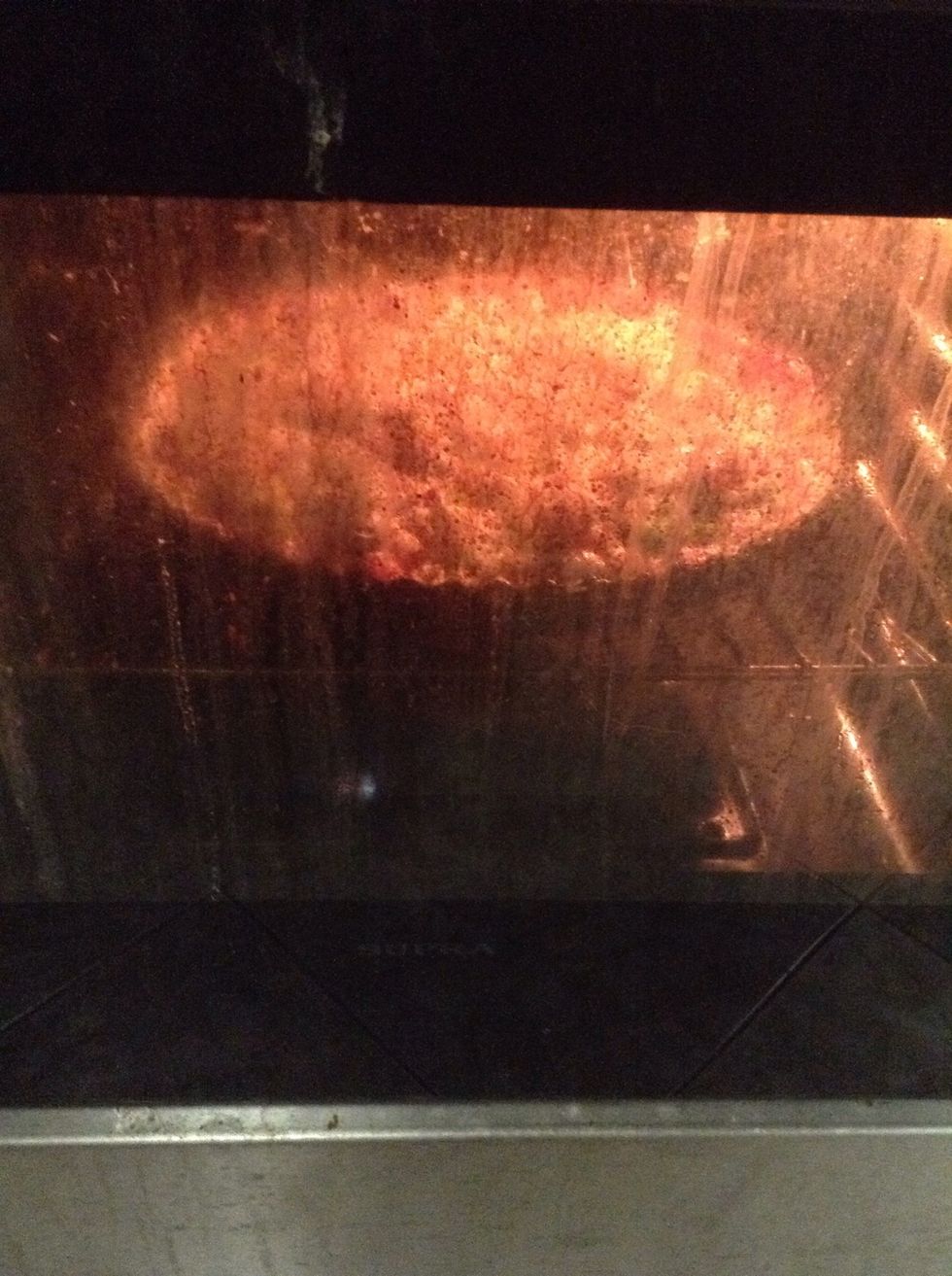 Always bake pizza in preheated oven and must check after 6,10 minutes as it truly depends upon oven, mine gets it ready in 10 minutes