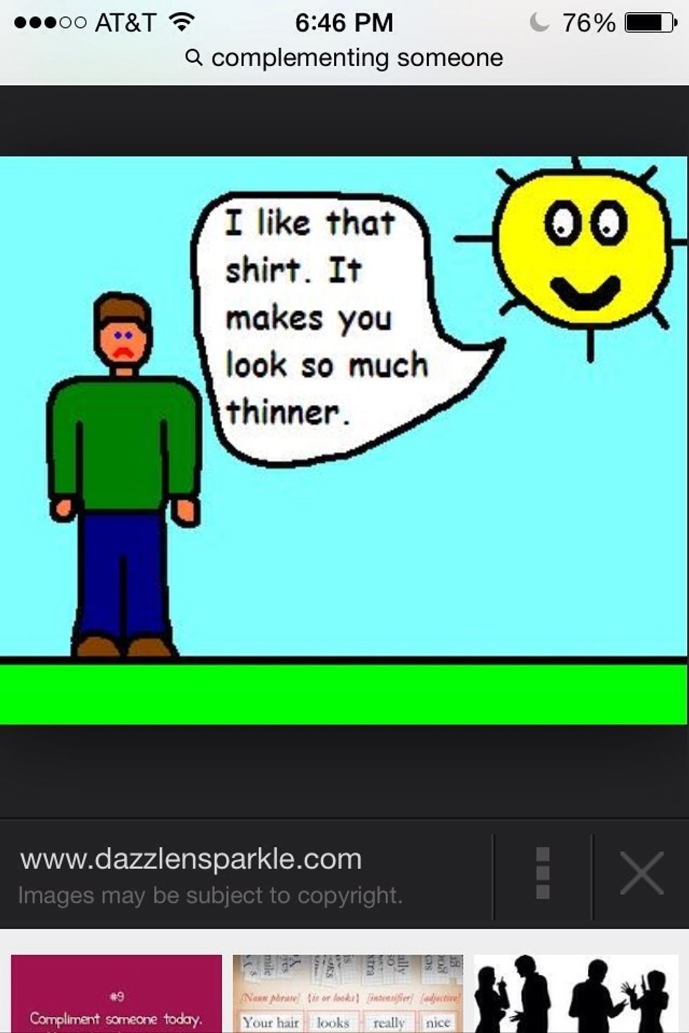 Always be nice to people because you will never know when you will need them in life.