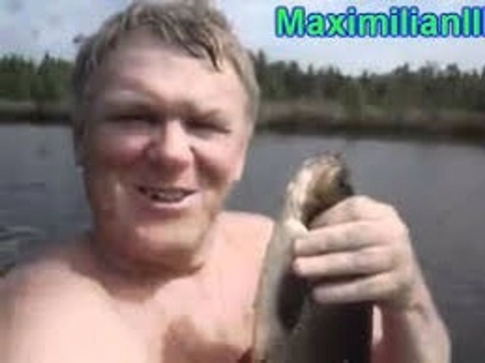 Always carry a dead fish with you.