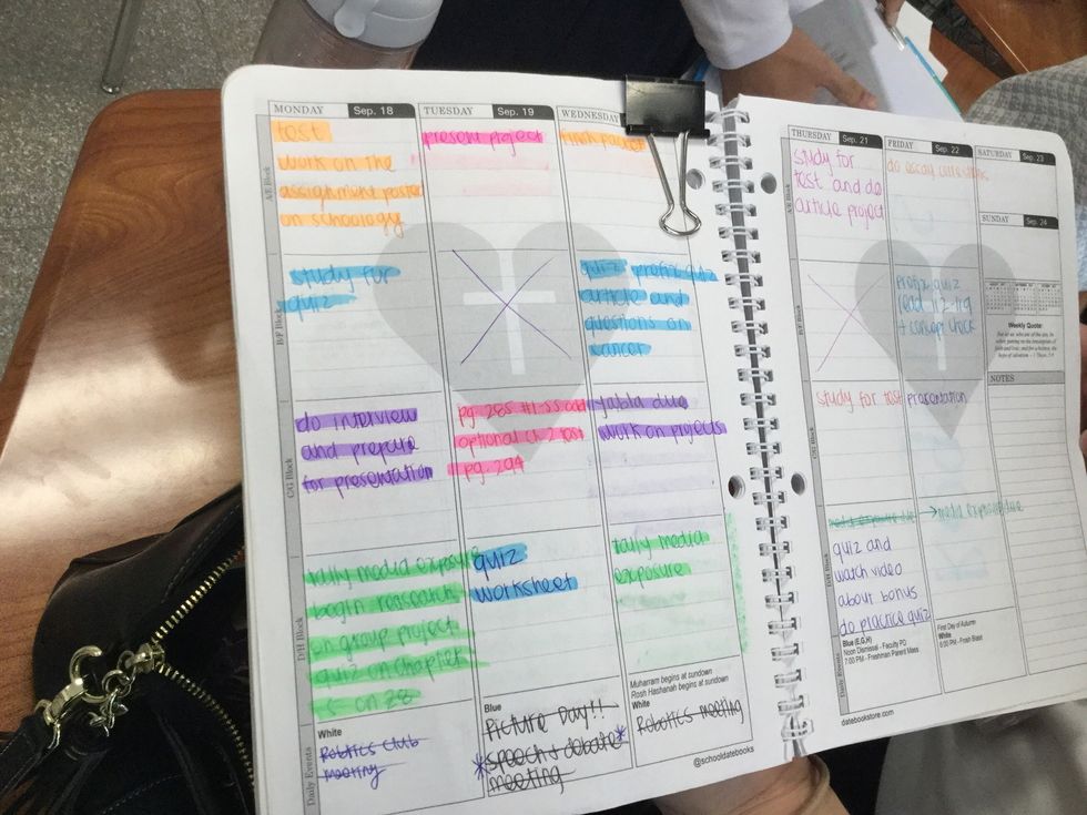 Always plan in advance.