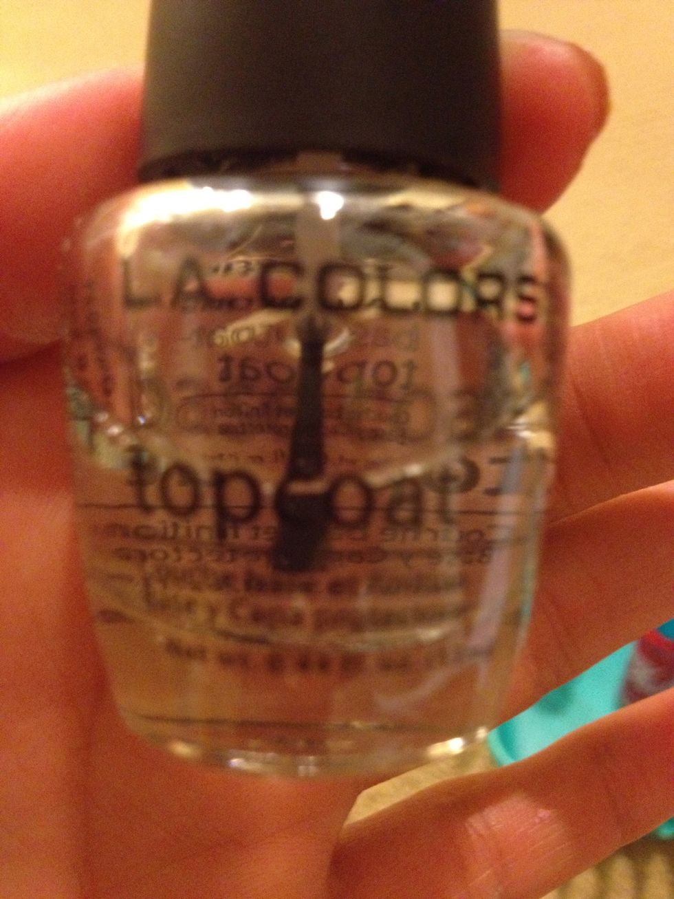 ALWAYS put on a clear coat before starting to ensure less chipping