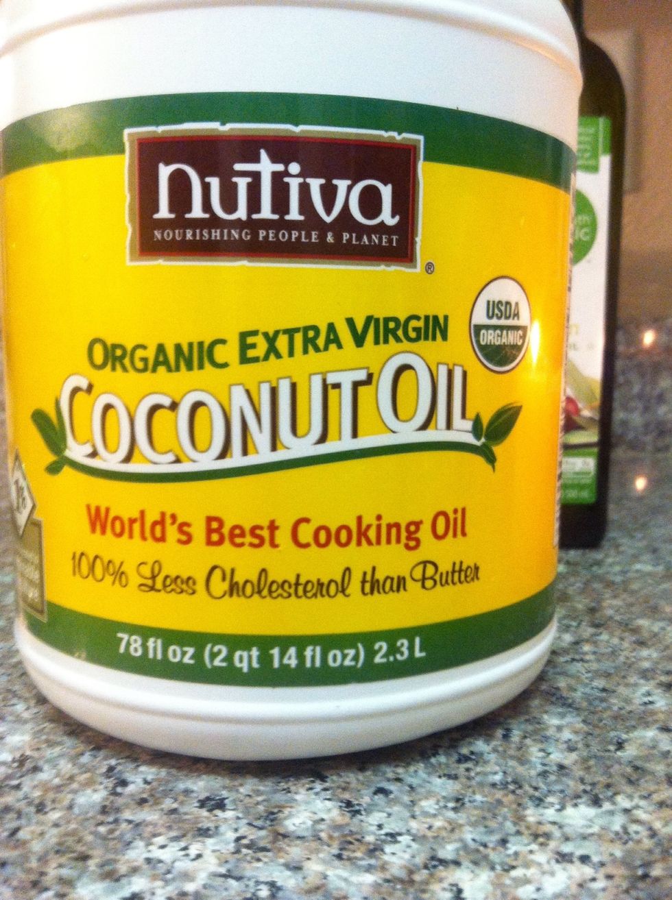 Amazing health benefits for your whole body! Coconut oil is solid at cool temps so I use more olive oil during the winter months.