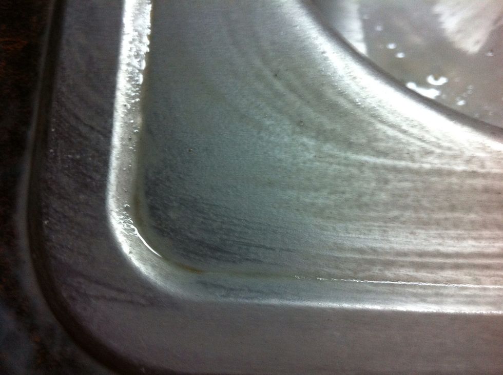 Amazing how much dirt this scrubs up.