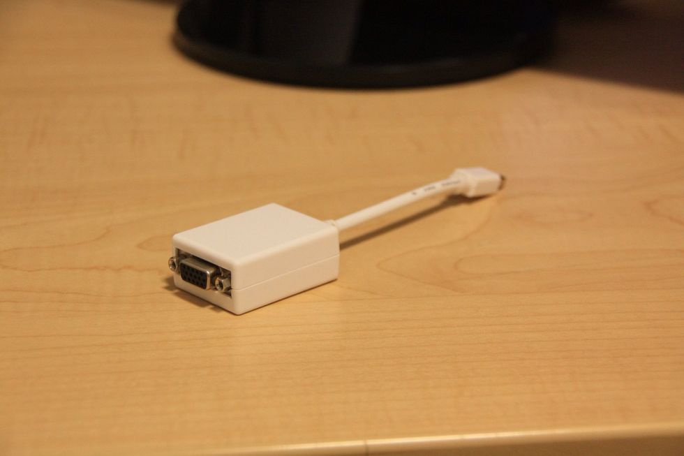 An adapter to Mini Display Port