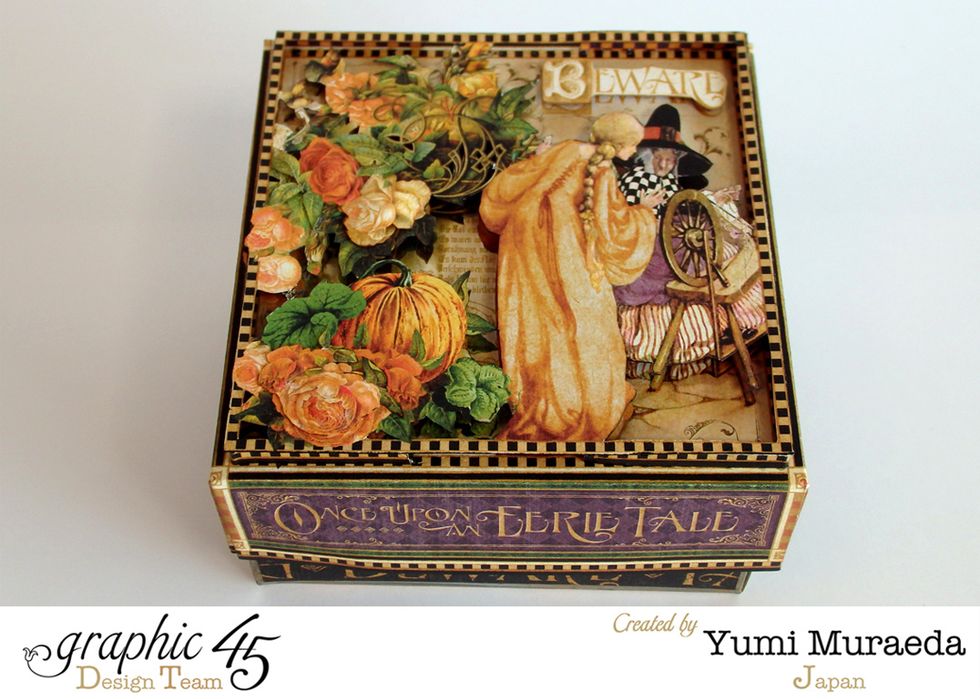 An Eerie Tale story book in the box