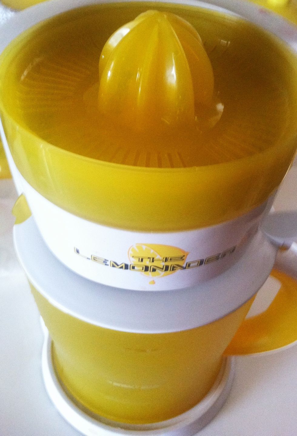 An electric juicer makes short work of juicing many limes. I use a manual juicer for small key limes because they have many fibrous sections.