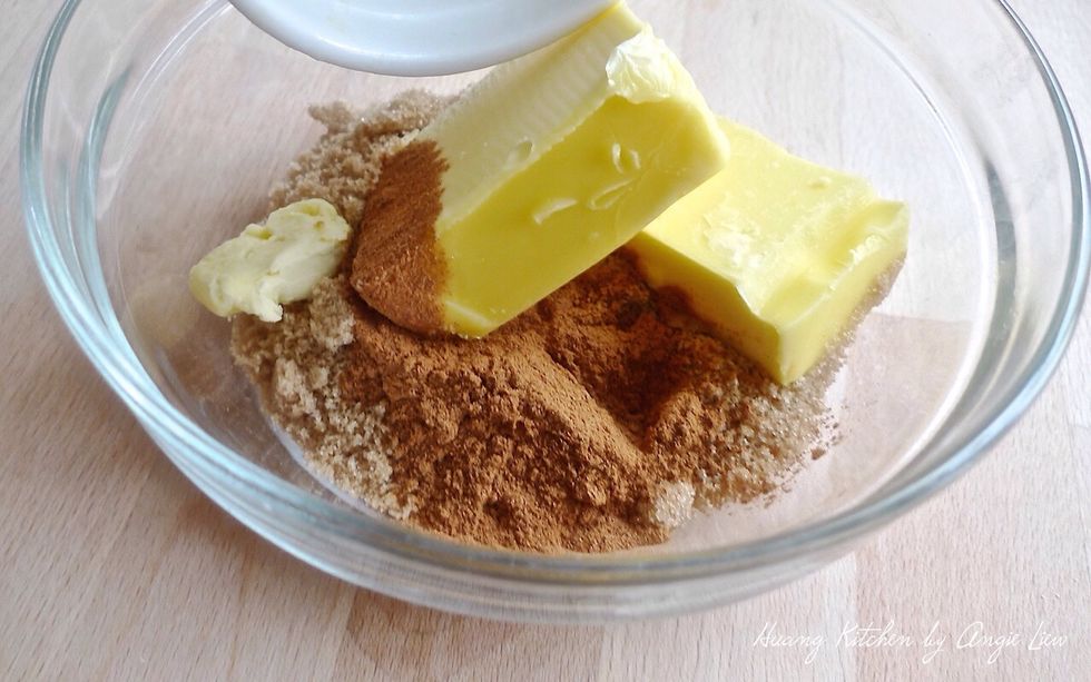 And 1/2 cup of softened butter.