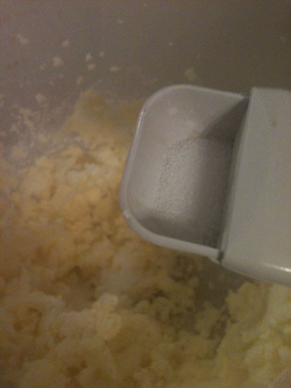 And 1/8 teaspoon salt