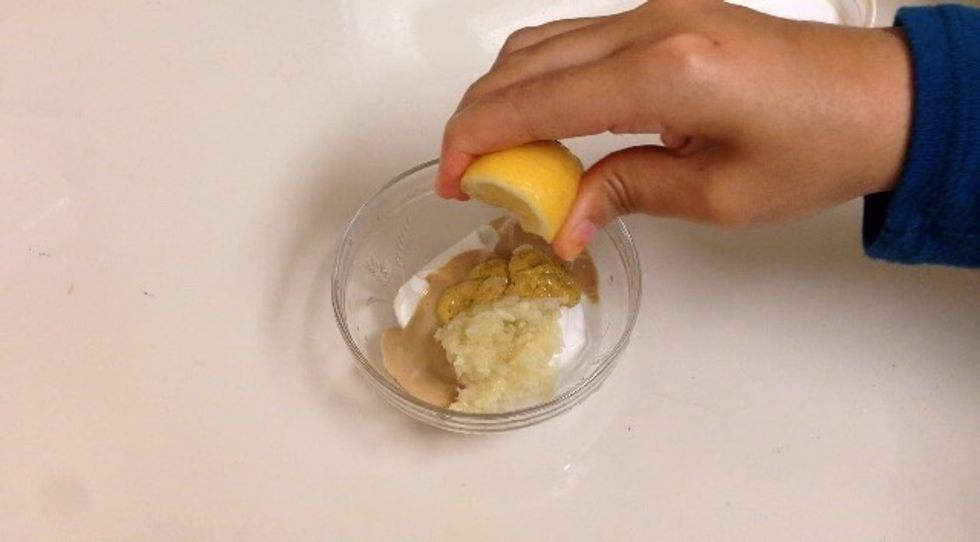 And 1 tbsp lemon juice