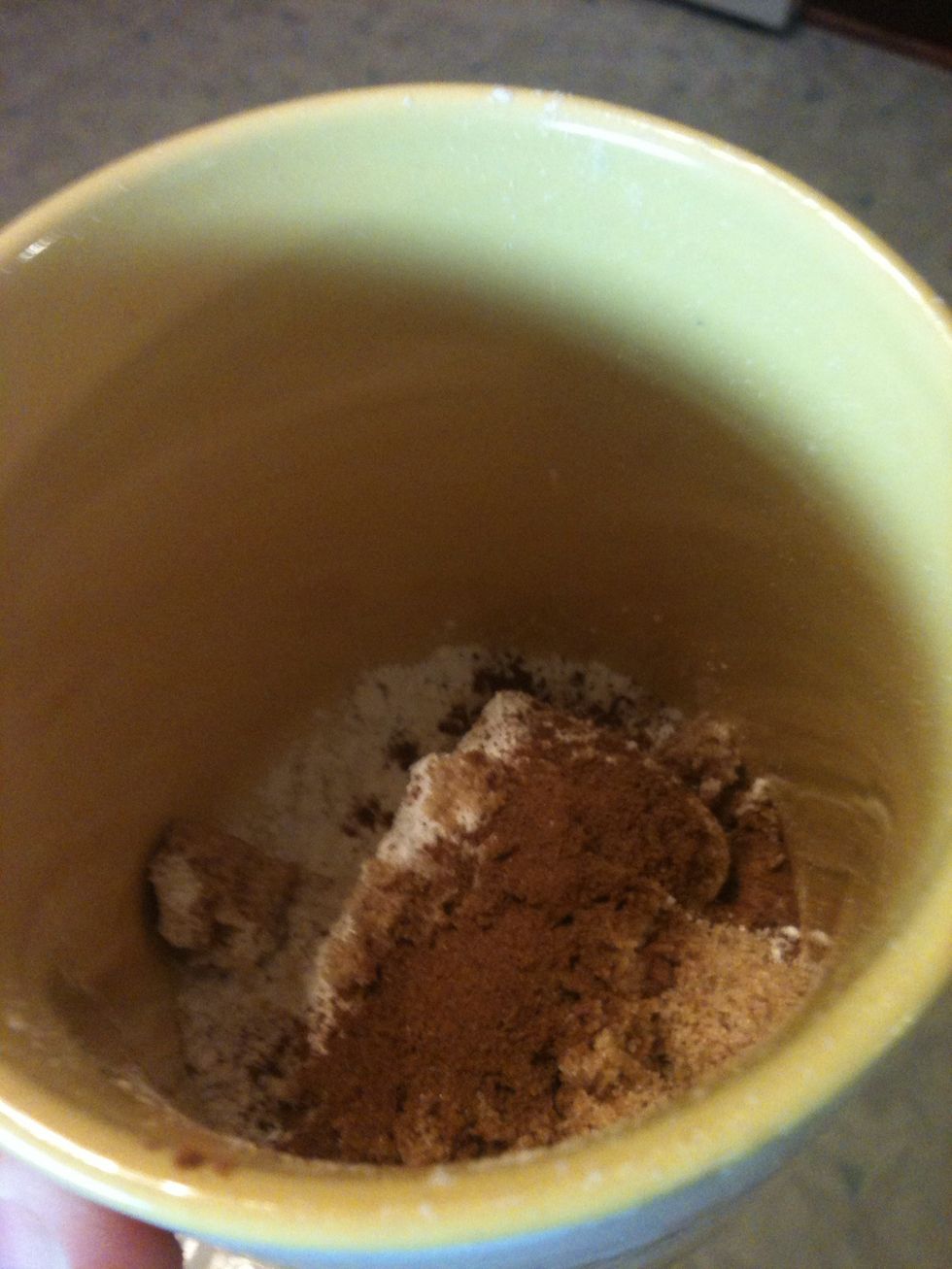 And 1 teaspoon cinnamon