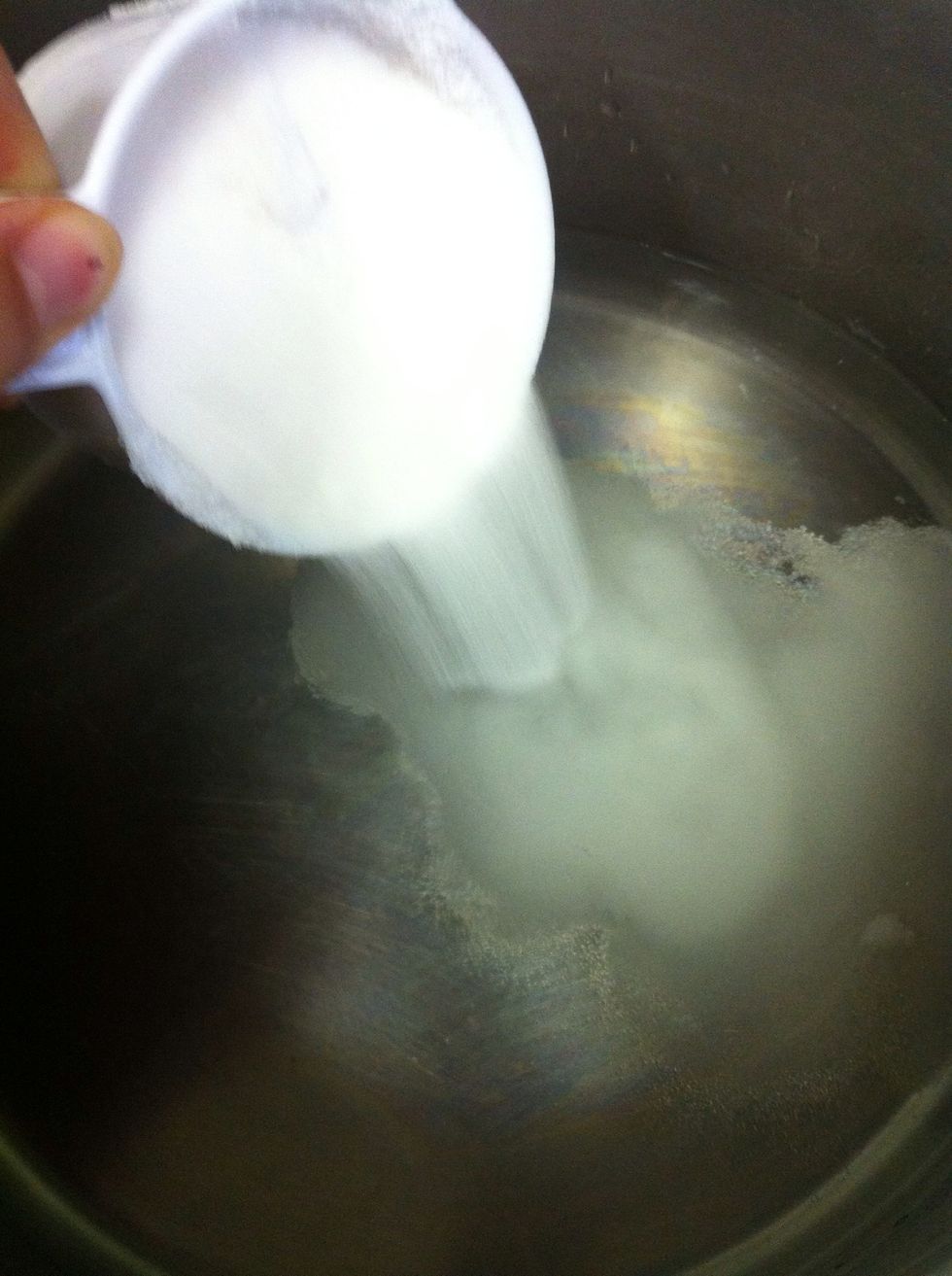 And 3 cups sugar....