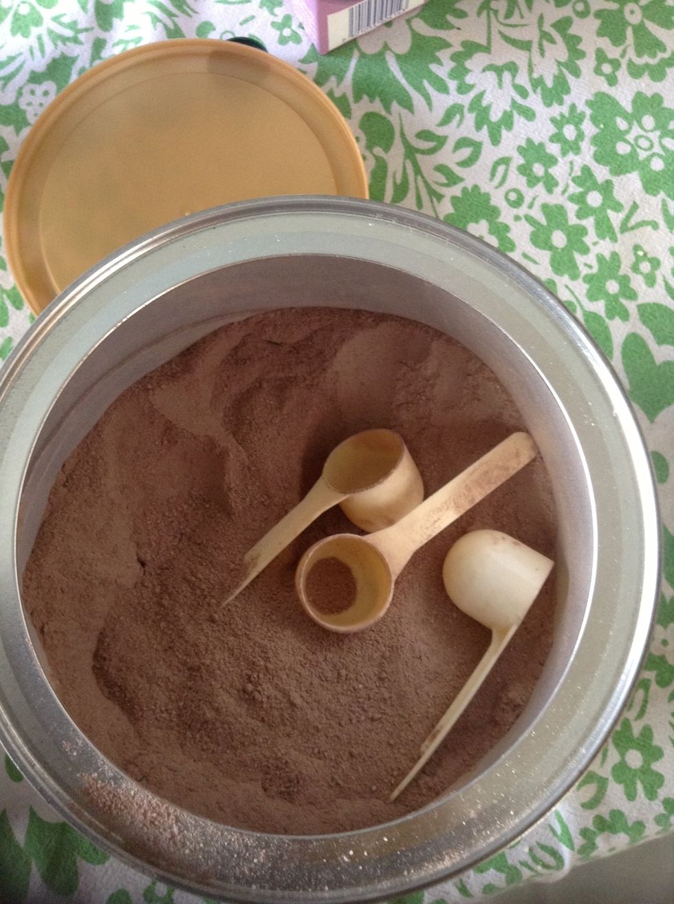 And 3 tablespoons of cocoa power