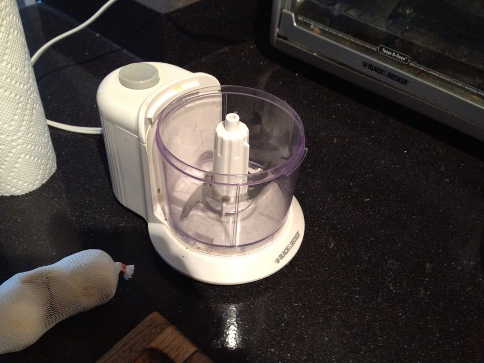 And a blender if you don't have any premade or store bought breadcrumbs