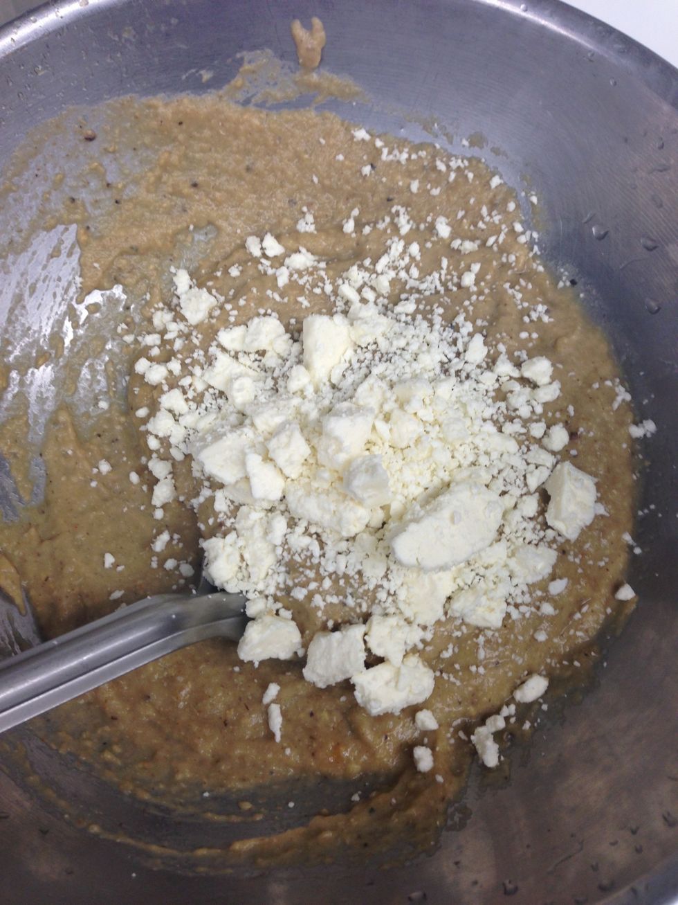 And a good handful of feta crumbles.