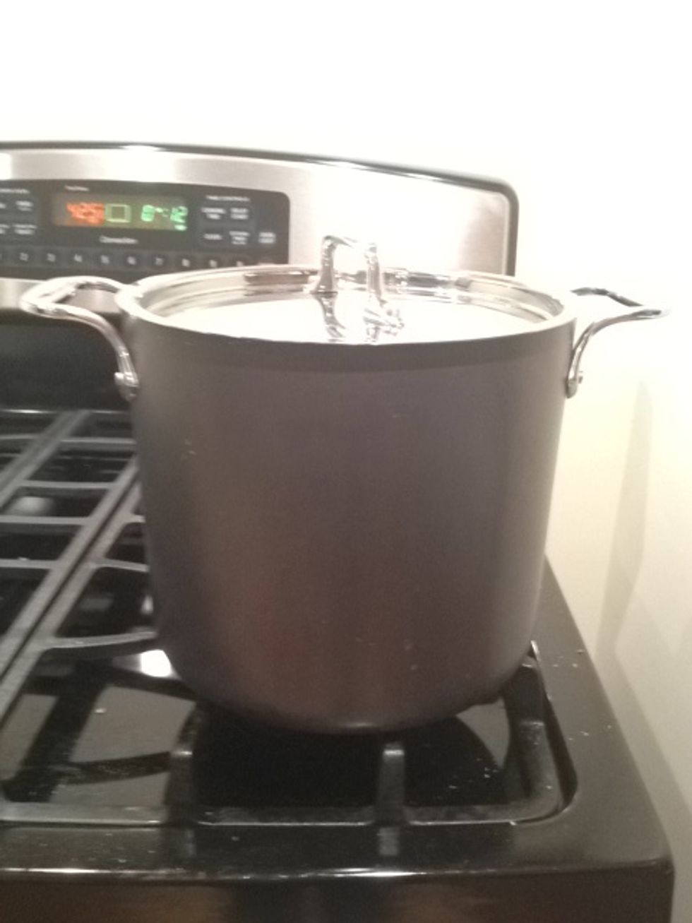 And a large soup pot.