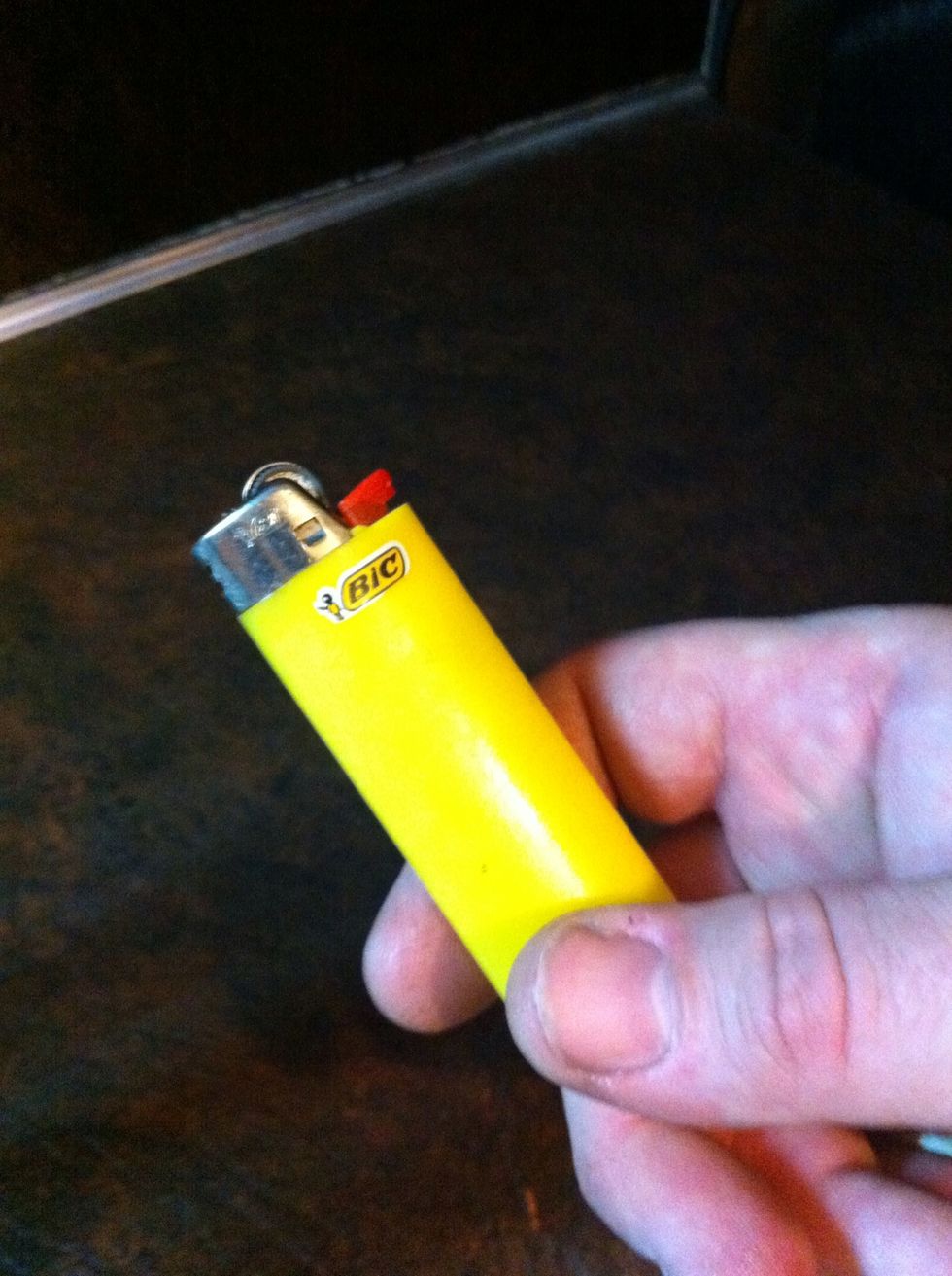 ..and a lighter.