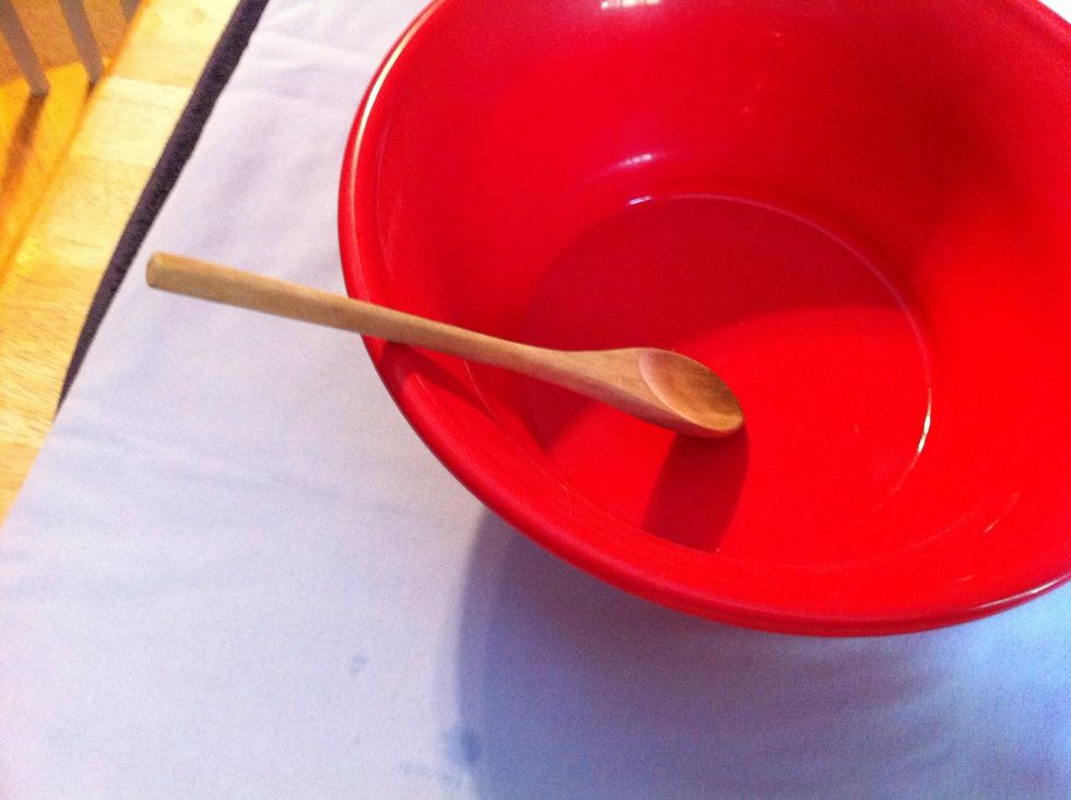 ..and a spoon..