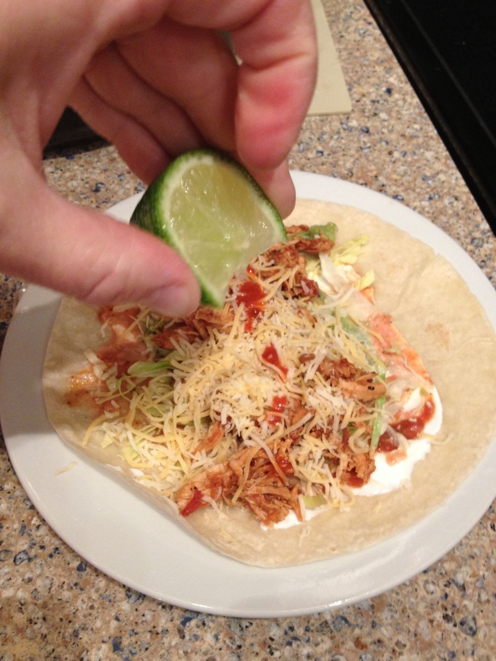 and a squeeze of lime...