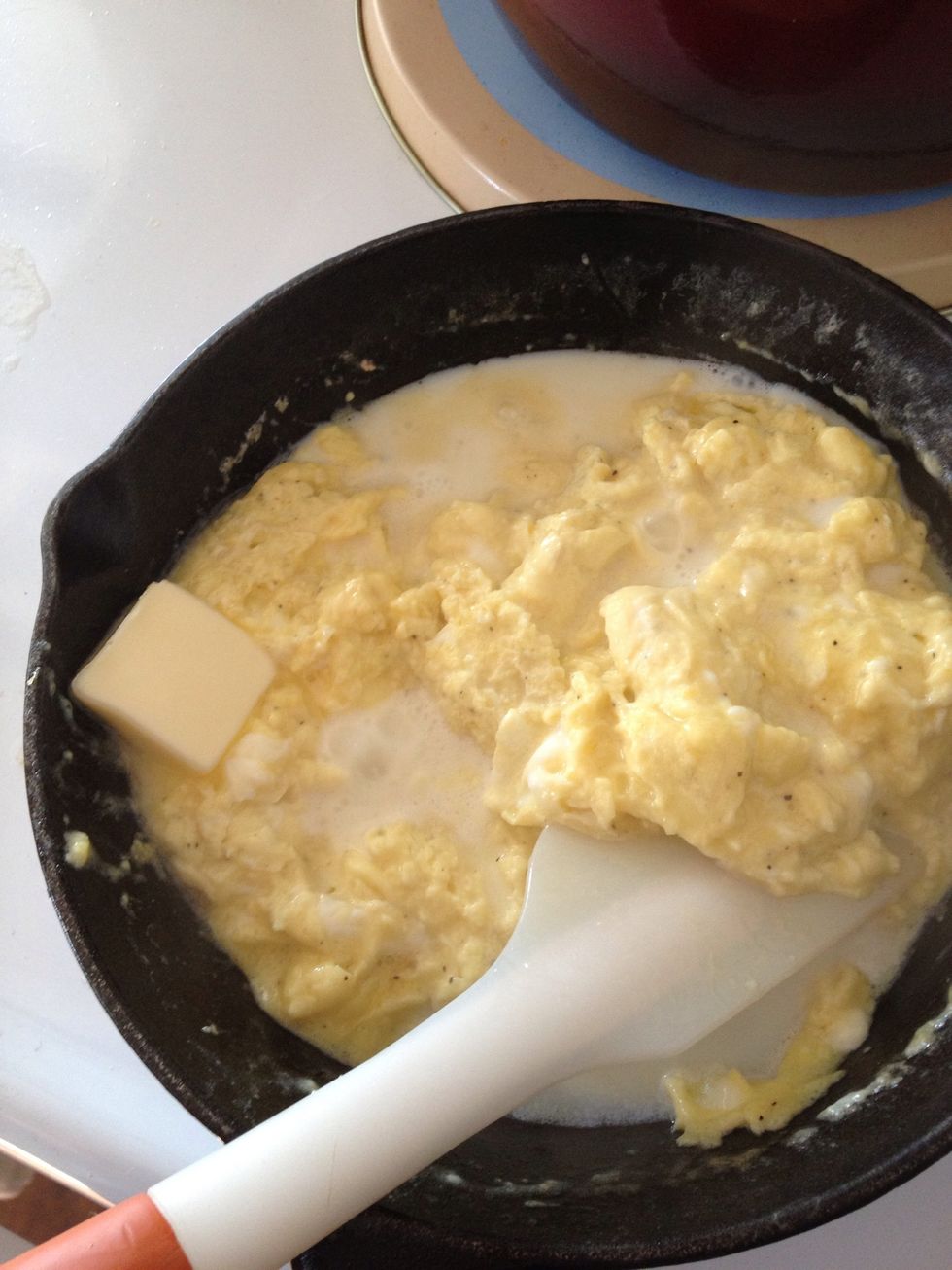 And a tablespoon of butter.