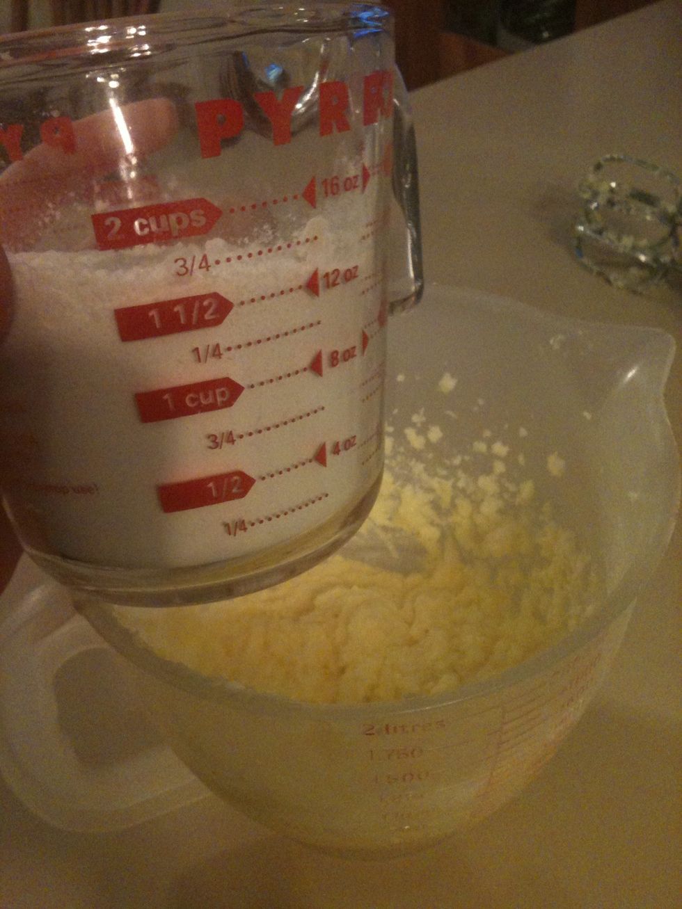 And about 1 1/2 cups milk