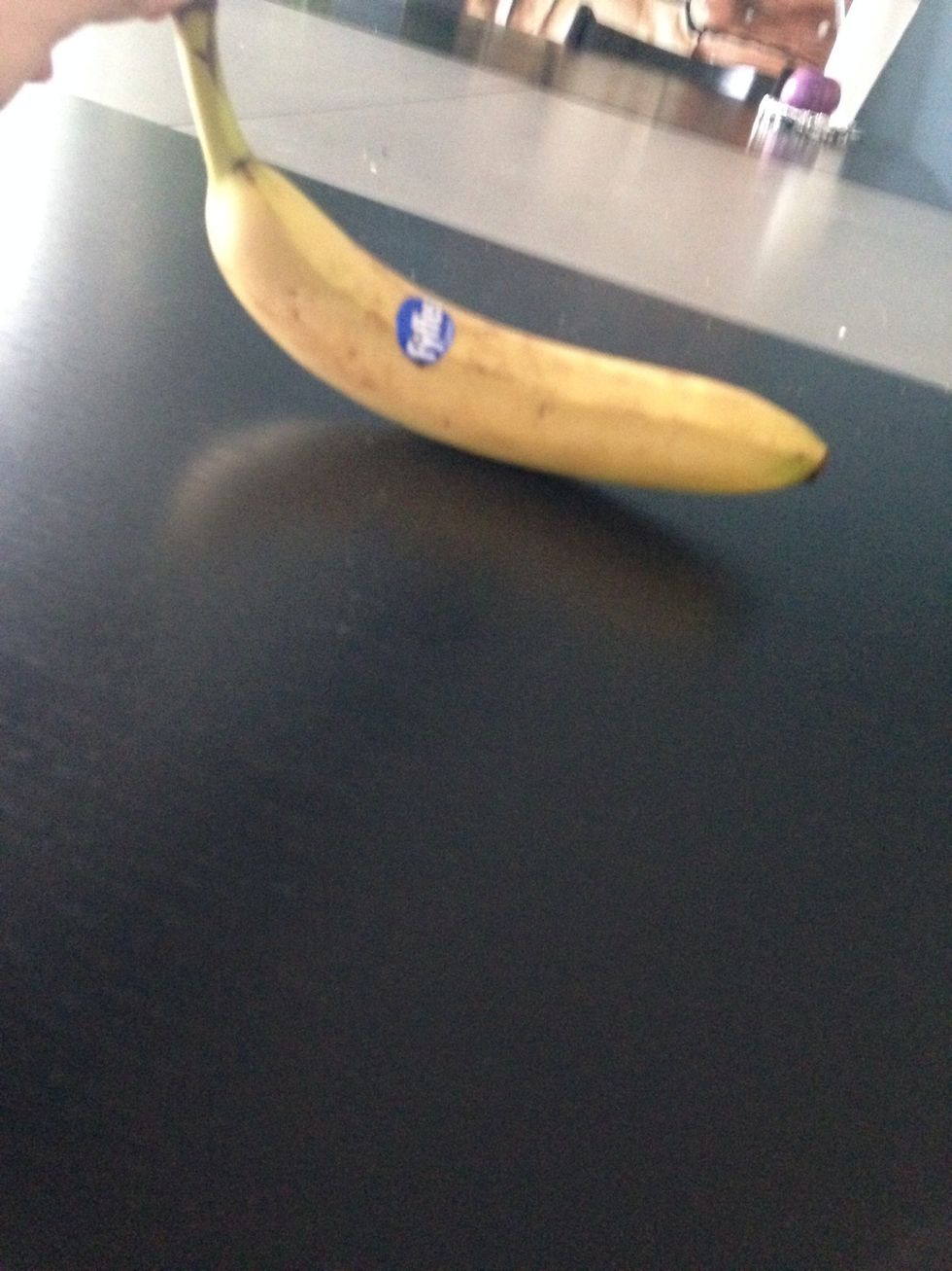 And add half a banana