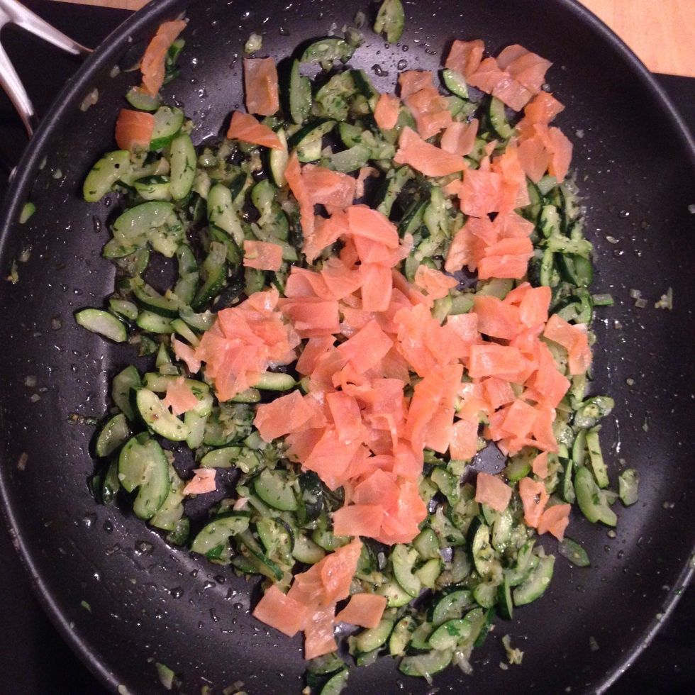 And add it to the pan