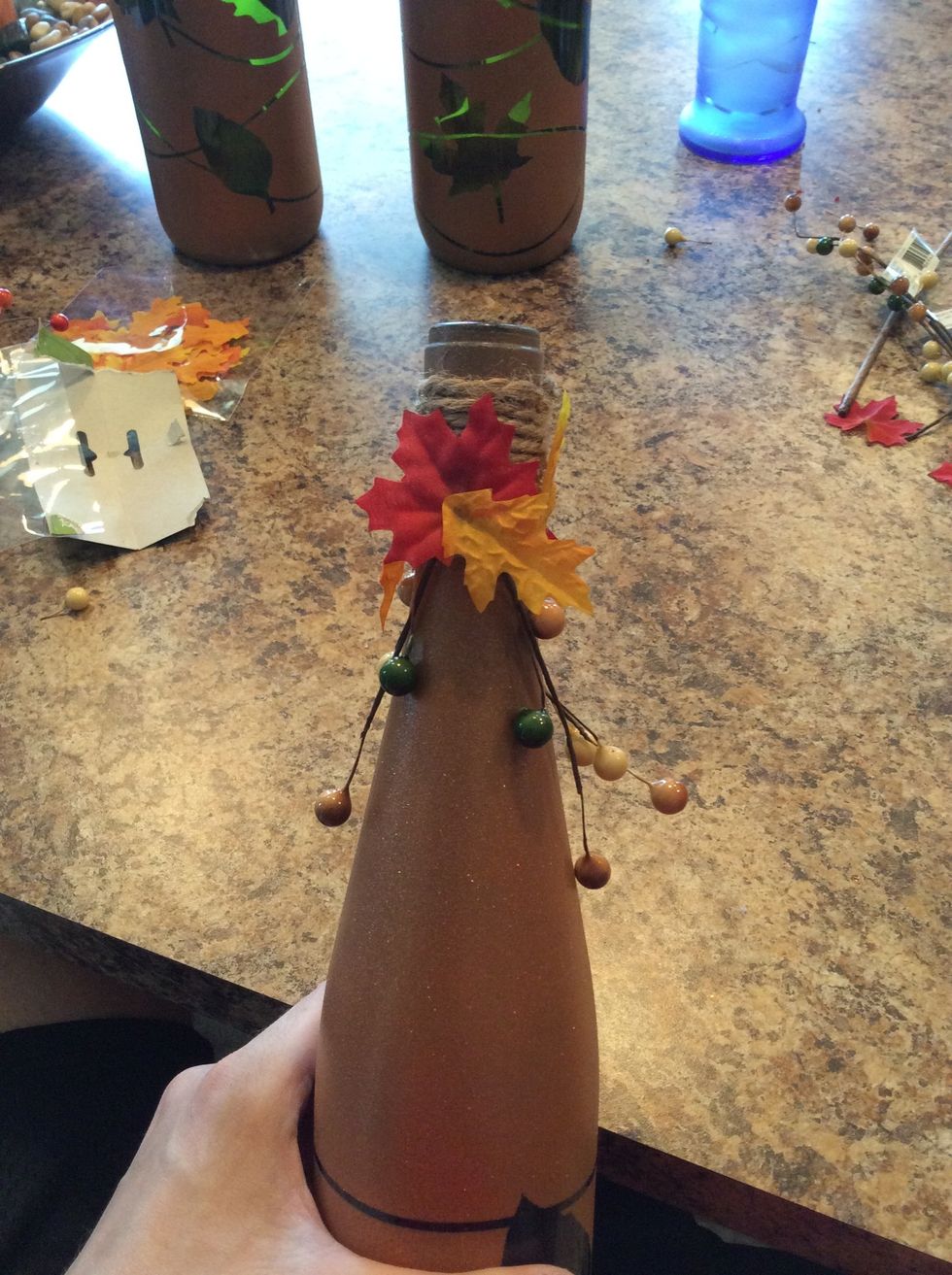 And add so e small decorations